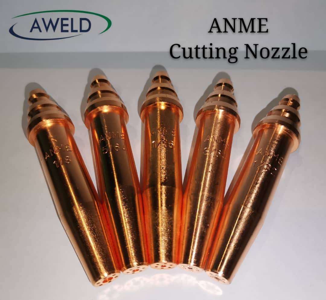 Aweld ANME Cutting Nozzles ( 1/32" , 3/64" , 1/16" , 5/64" , 1/8" )